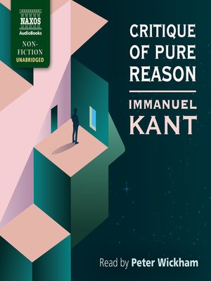 cover image of Critique of Pure Reason